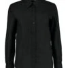 Kustom Kit Tailored Fit Long Sleeve Workwear Oxford Shirt
