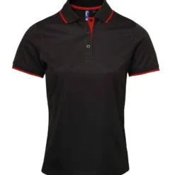 Premier® Premier Ladies Contrast Coolchecker Piqué Polo Shirt -Sol's Clothing Store fddd0698ece8d41951fc139b651b21d6f3f93621406553d9d8b3604473efa6fe