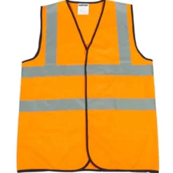 XAMAX® Hi Vis Essentials Hi Vis Vest -Sol's Clothing Store hvv001 orange